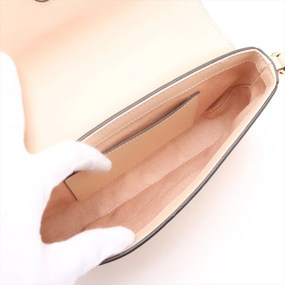 Sold Out ❌Gucci GG Super mini Leather Shoulder bag Beige 772794 - Picture 6 of 11